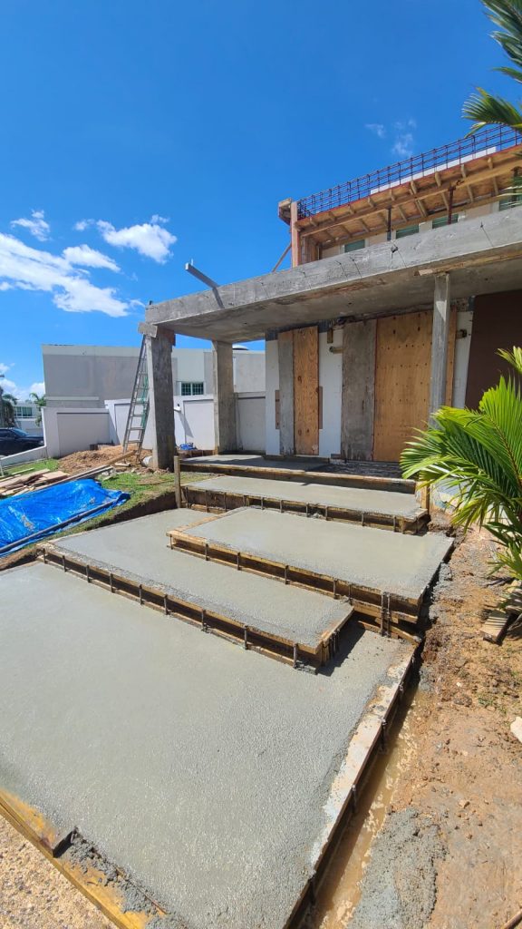 Remodelación de escaleras.